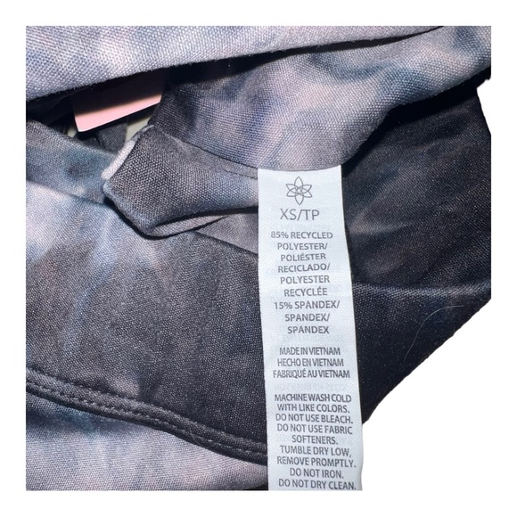 NEW Harmony Balance Grey Tie Dye Sports Bra, Gym Workouts, Yoga Women’s Size XS - Picture 4 of 6